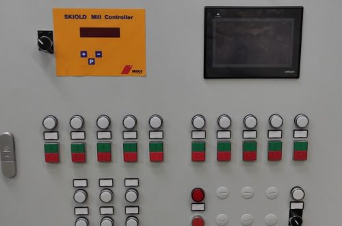 production line automation panel